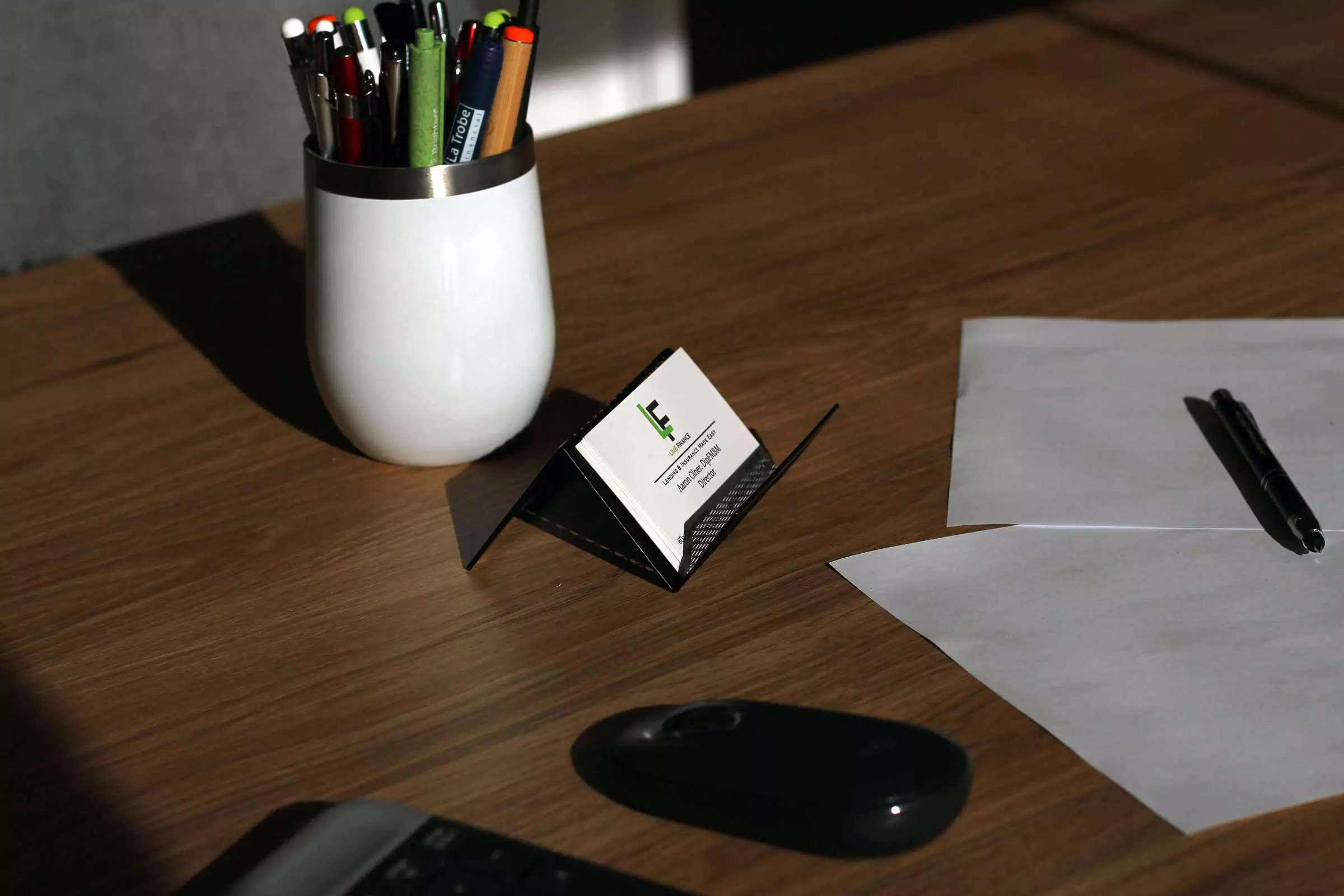 Lime Finance Business Card